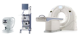 中古医療機器の機材写真 中古医療機器の機材写真(Ophthalmology Endoscopy CT)