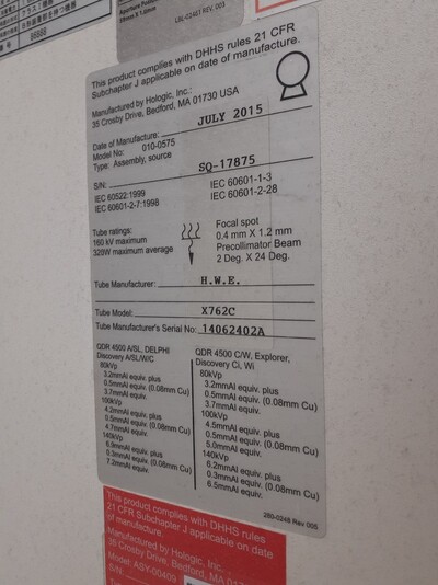 X-Ray Bone Demsitometer 3