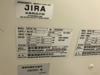 General radiography apparatus 6